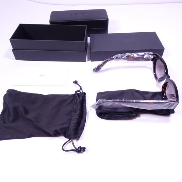 Veronica Beard CHIMI Women\'s 06 Sunglasses Tortoise NIB 165